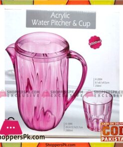 High Quality Acrylic Water Pitcher & Cup
