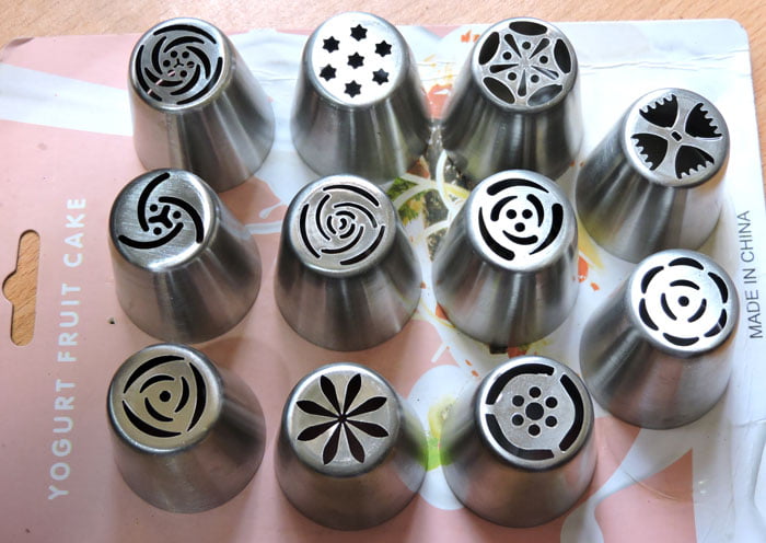 High Quality Russian Nozzels Pack Of 11Pcs