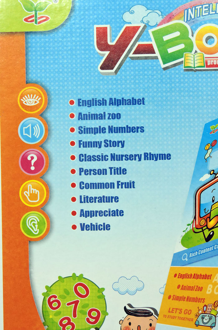 Intelligence Y-Book With Smart Logic Pen Pronunciation Learning