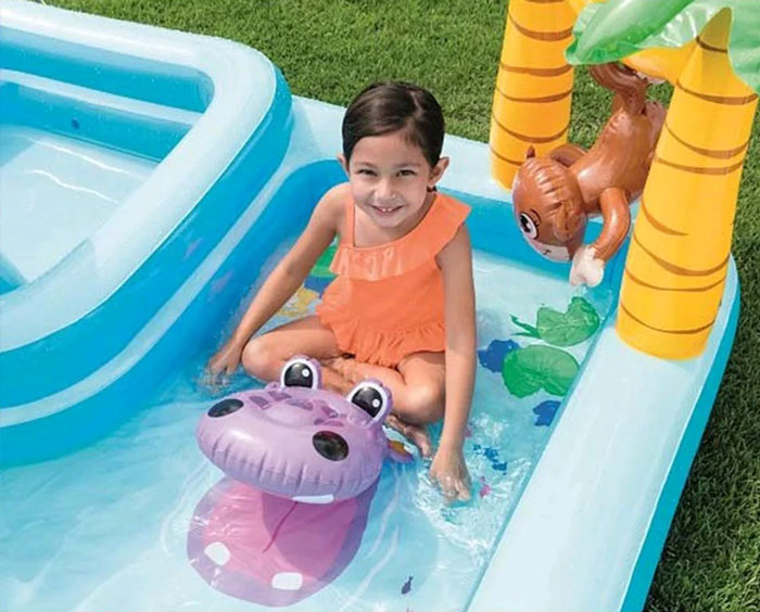 Intex Fishing Fun Play Center Inflatable Kiddie Pool - 57162