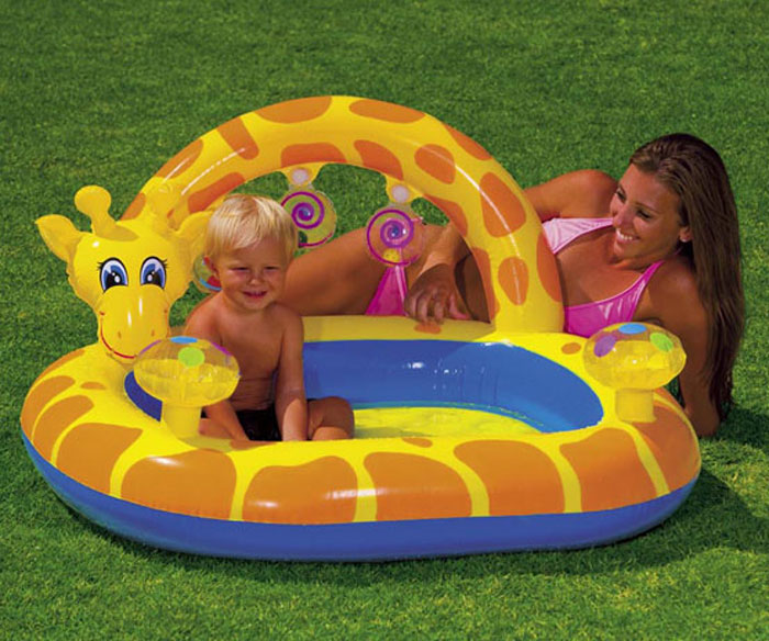 Intex Inflatable Giraffe Pool 57404 112 X 102 X 56 Cm 4 Intex Inflatable Giraffe Pool 57404 112 X 102 X 56 Cm