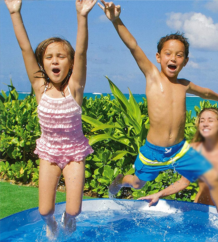 Intex Ocean Reef Snapset Inflatable Pool - 8 Feet X 18 Inches - 36 Months - 10 Years - 56453