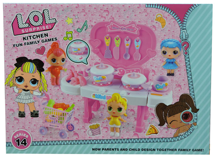 Lol Surprise Kitchen Fun Faimly Games