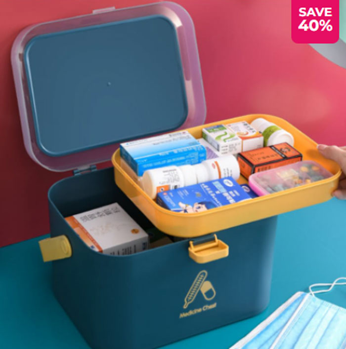 Medicine Box With Cover