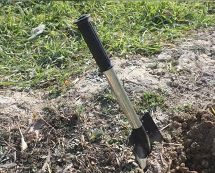 Multi Function Axe Spade Shovel Saw Knife Weapon Tool Camping Tools 4 Pcs Set