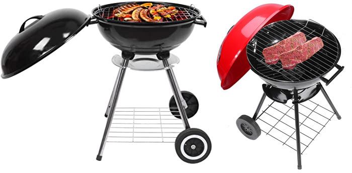 Portable Charcoal Grill Outdoor Bbq 17.5 Inch