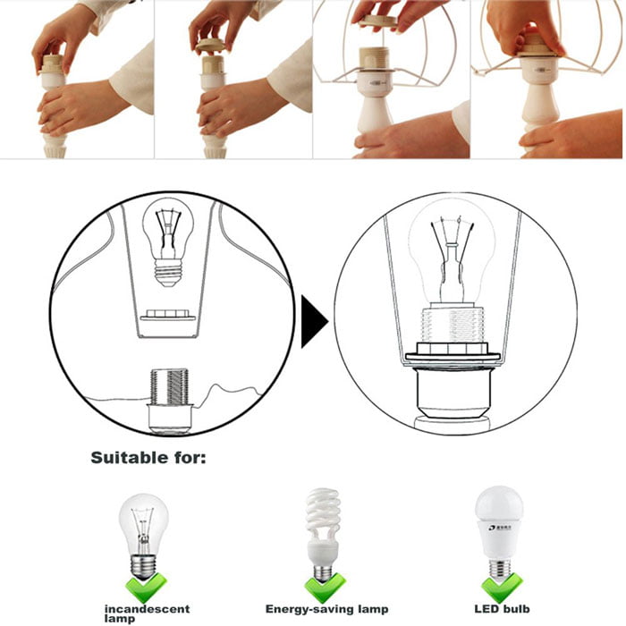 Romantic Rose Desk Table Lamp - 1 Pcs