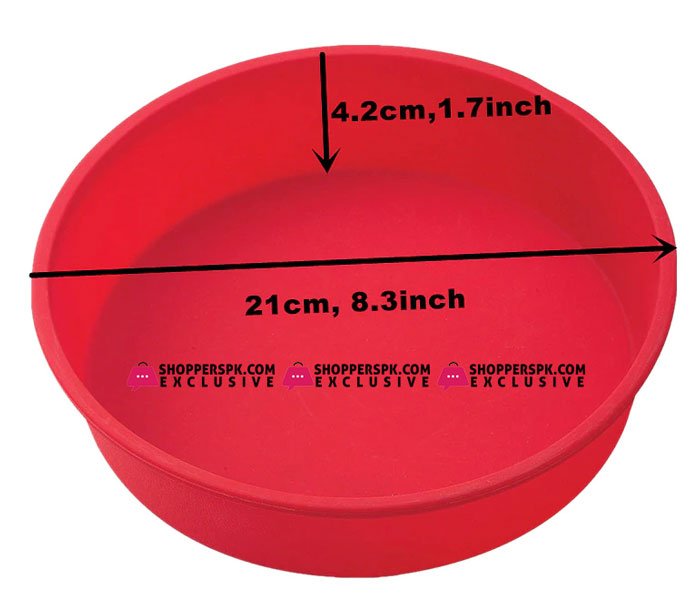 Spk 9 Inch Silicone Round Cake Pan Silicon Baking Mold