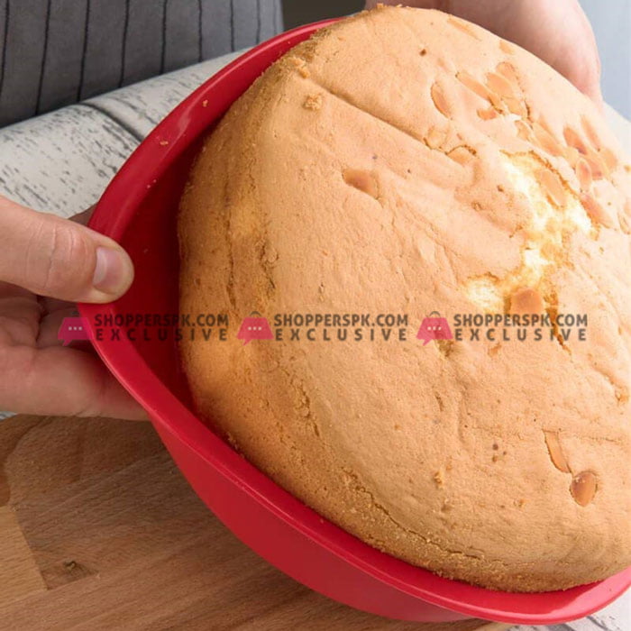 Spk 9 Inch Silicone Round Cake Pan Silicon Baking Mold
