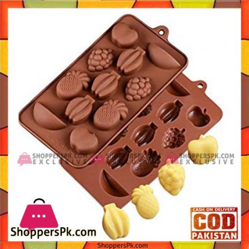 Silicon Fruit Chocolate Mold 1Pcs