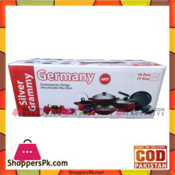 Silver Grammy Non-Stick Set 16 Pcs Set