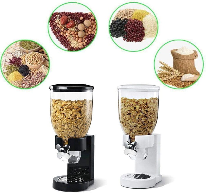 Single Cereal Dispenser Dry Food Container Pasta Kitchen Machine