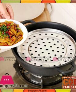 Steaming Tray Stand Tool Stainless Steel Steamer 24 CM