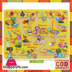 Wooden Activity ABC Maze Puzzle
