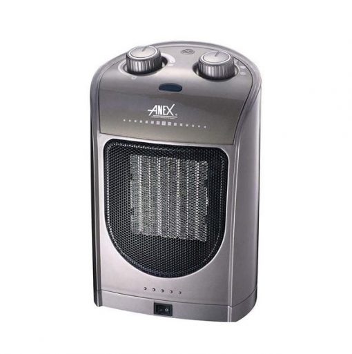 Anex Ceramic Fan Heater AG-3036 Silver & Grey