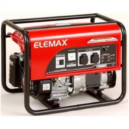 Elemax 3.3 kVA Petrol Generator SH3900EX Recoil Start – Red