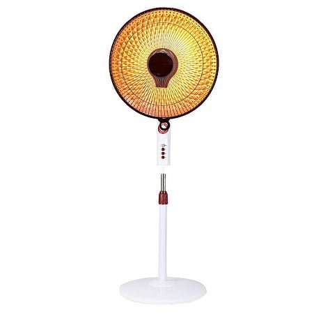 Jack Pot Pedestal High Quality Halogen Heater with adjustable stand and timers JP-355