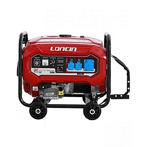 Loncin LC10900DDC Latest 8 KW Petrol & Gas Generator with Wheels Kit