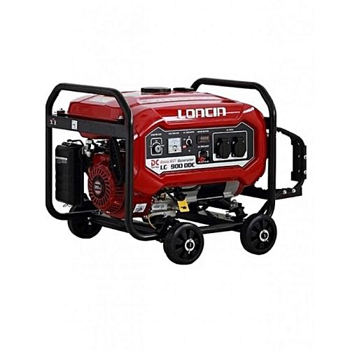 Loncin LC5900DDC Latest 3.1 KW Petrol & Gas Generator with Wheels Kit