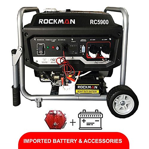 Rockman RC5900(Natural Gas &Petrol Generator) 3.5KVA