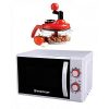 Westpoint Official Pack of 2 Deluxe Microwave Oven WF822M With Free Handy Chopper Red & White