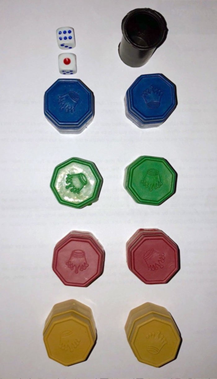 2 In 1 Ludo Board Game - 20 Inch