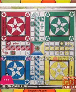 2 In 1 Ludo Board Game - 24 Inch