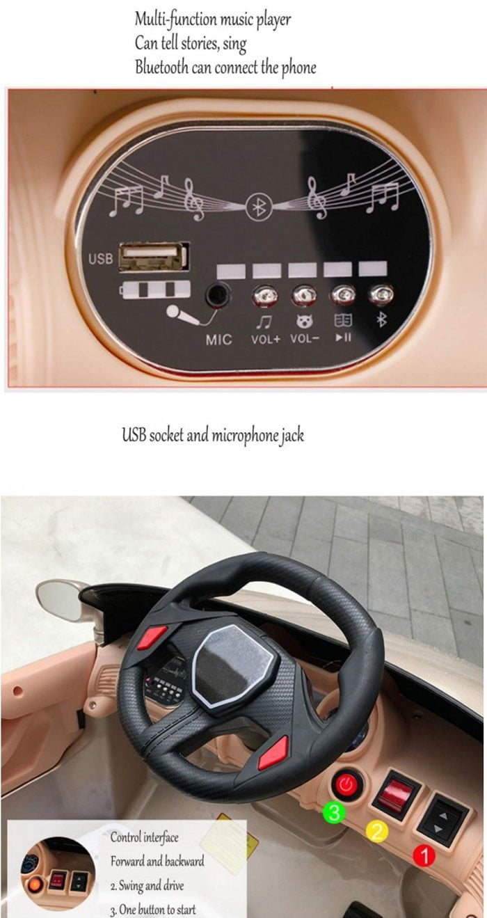 2019 Alfa Romeo Spider Kids Ride On Car Jm-1188