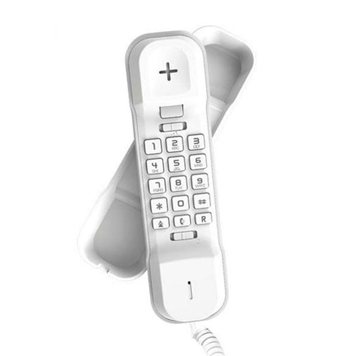 Alcatel T16 CLI Corded Phone – White