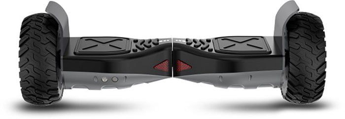 All Terrain Hoverboard 8.5&Quot; Big Wheel Off Road Tires Electric Smart Self Balancing With Bluetooth Speakers, Led Lights - Black