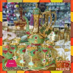 Arabic style Qahwa/Coffe/Zamzam Water Set . Elegant Design. 6 Person Serving