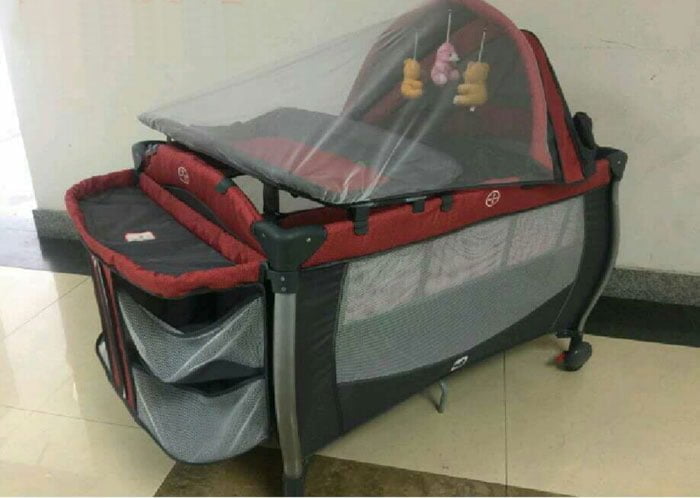 Cool Baby Infant Travel Cot Bed &Amp; Baby Play Pen Kdd-991B