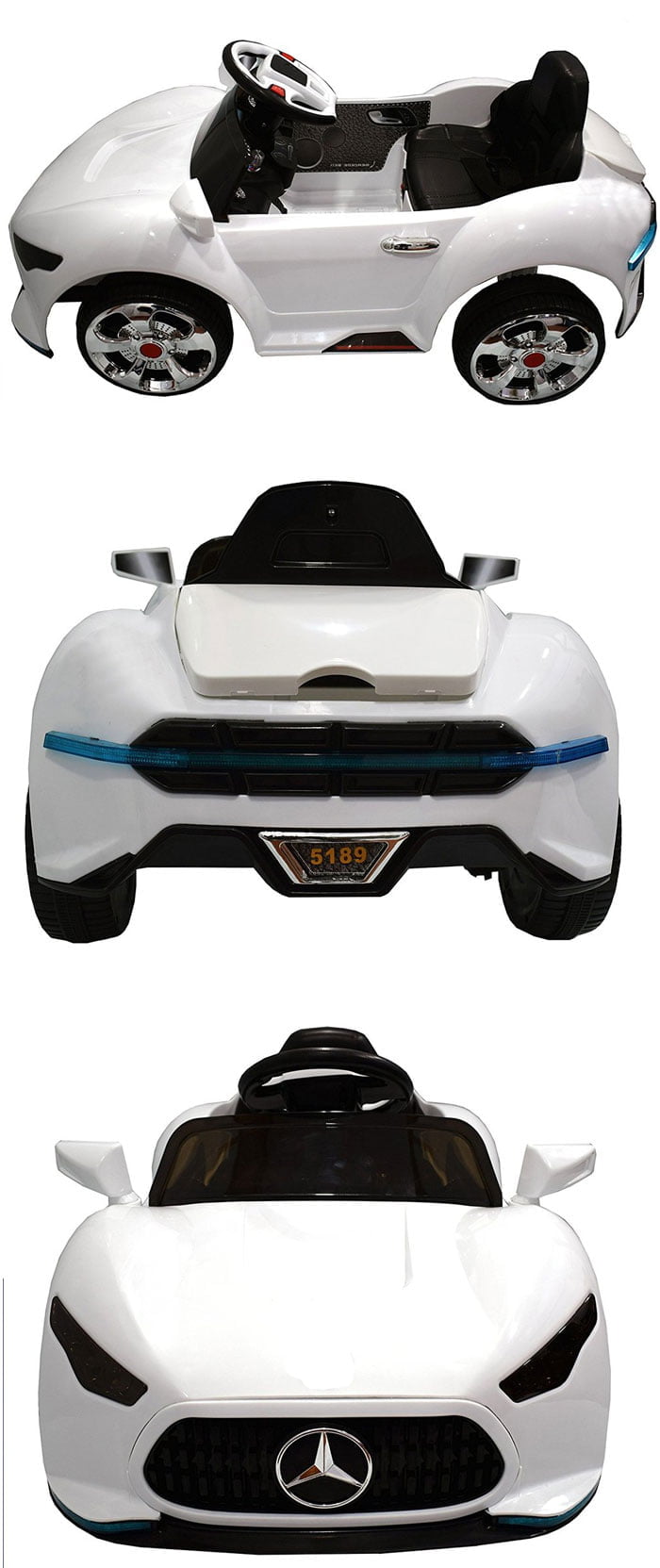 Electric Mercedes Benz Rechargeable Remote Control Battery Operated Ride On Car