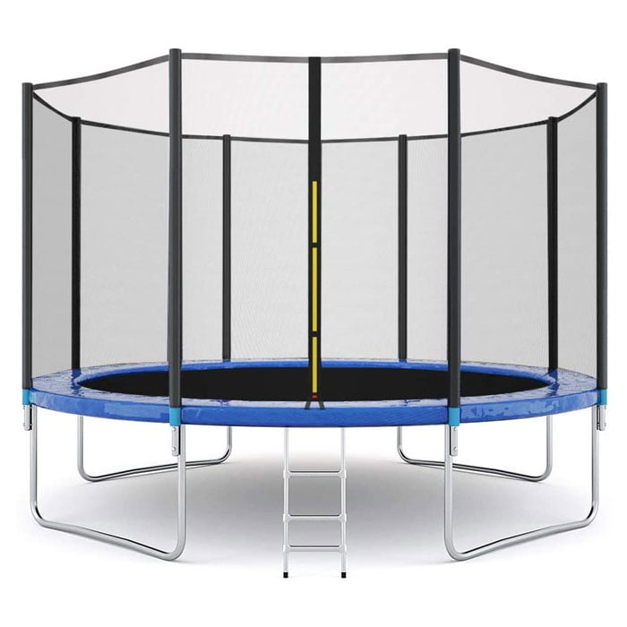 High Quality Fun Fit Garden Trampoline 14 Feet Outdoor Trampoline with Net and Ladder