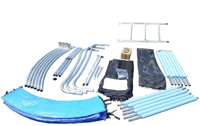 High Quality Fun Fit Garden Trampoline 12 Feet Outdoor Trampoline With Net And Ladder