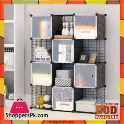 Intelligent Plastic Portable Grill + Cube Cabinet - 12 Cube