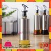 Kitchen Glass Stainless Steel Oil Bottle Leak-Proof 300Ml