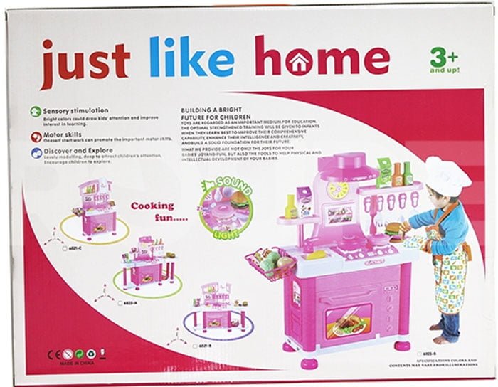 Kitchen Set Table Toys Just Like Home 6825-B