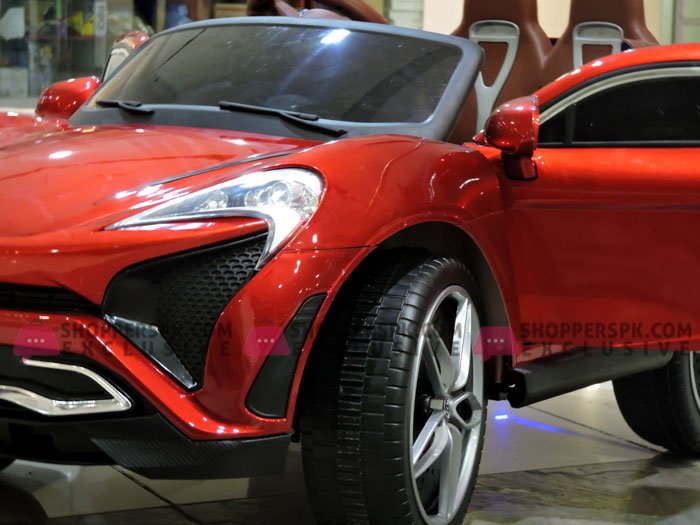 Mclaren Suv Ride On Car Paint Color For Kids With Bluetooth Mic And Digital Meter