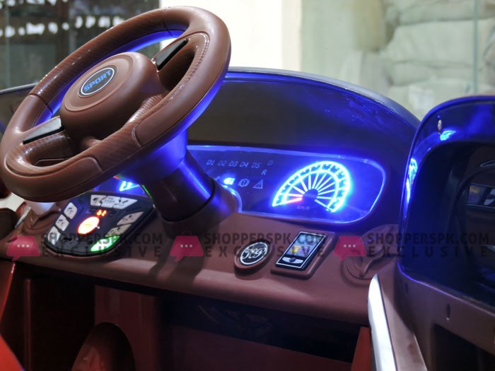 Mclaren Suv Ride On Car Paint Color For Kids With Bluetooth Mic And Digital Meter