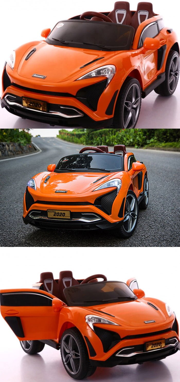 Mclaren Suv Ride On Car Paint Color For Kids With Bluetooth Mic And Digital Meter
