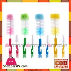Plastic Baby Bottle Brush, Size: 4 -6 Inch