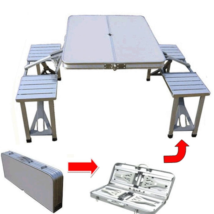 Portable Aluminium Folding Picnic Table