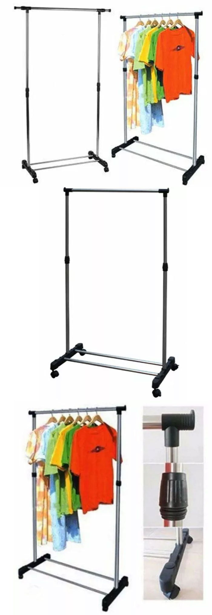 Single Pole Drying Rack Hanger