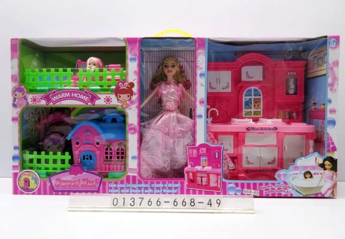 Sweet Hut Toy Doll House 668-49