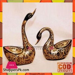 Table Decoration Beautiful Handicrafts 2Pcs Duck Set 12inch