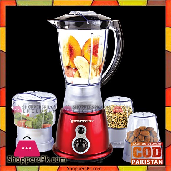 Westpoint 4 In 1 Deluxe Blender Wf-444 3 Westpoint 4 In 1 Deluxe Blender Wf-444