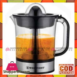 Westpoint WF-550 - Deluxe Citrus Juicer - Silver & Black.