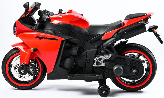 Yamaha R1 Latest Style With Handle Race Kids Ride On Bike