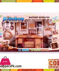 Battery Operated Kitchen Play Set
